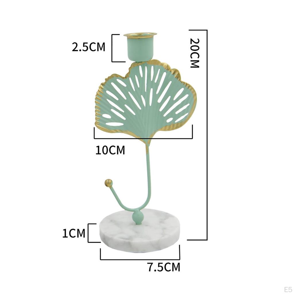 Candlestick Base Tealight Candelabras Mantel Taper Candles Holders for Prayer Home Room
