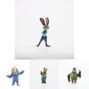 Vibrant 12pcs Zootopia Mini Doll Figures Featuring Judy Hopps And Nick Wilde For Kids