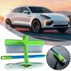 Car Window Cleaning Kit,Recyclable Silicone Window Squeegee Kit,Car Windshield Washing Mop Attachment Window Glass Cleaning Tool