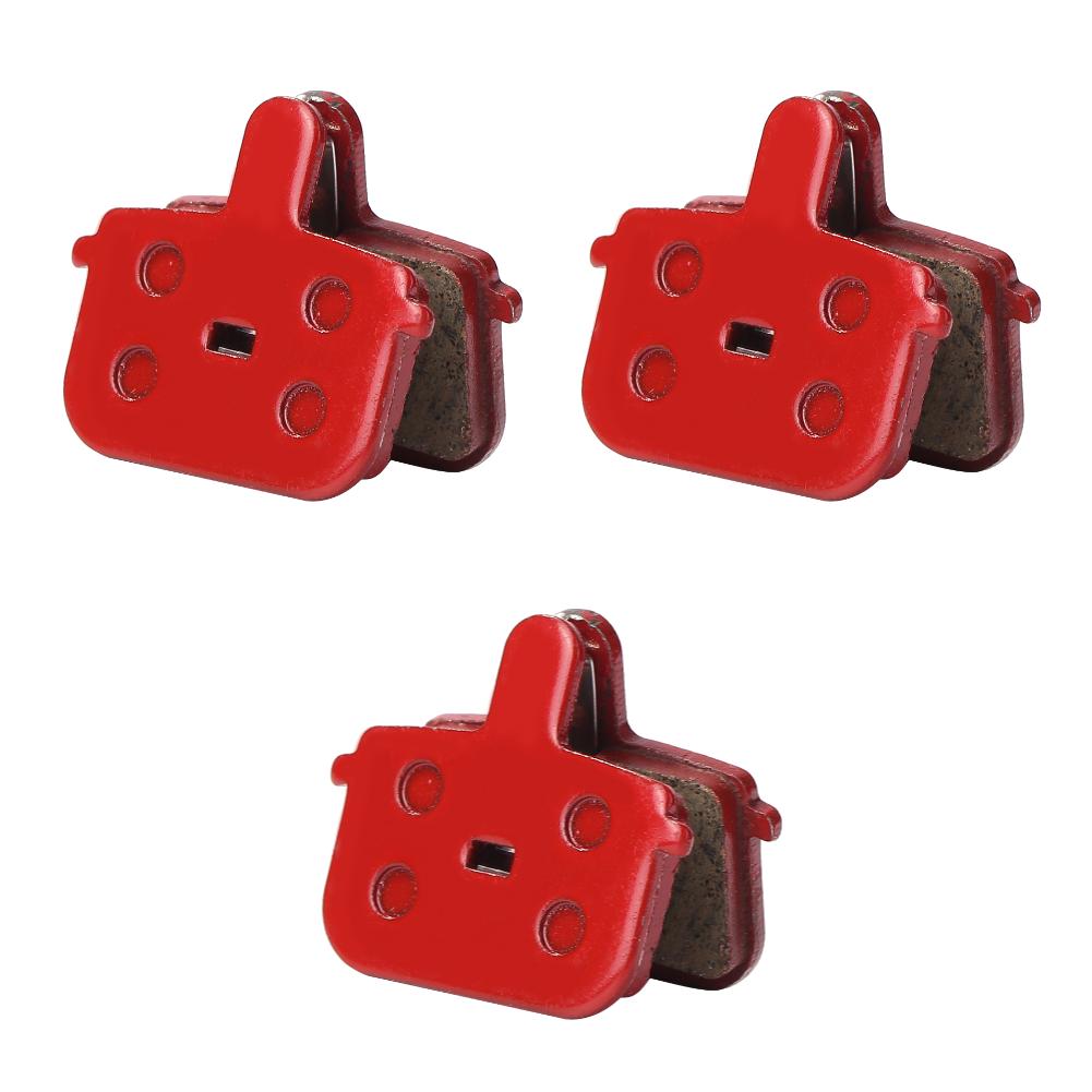 50-1Pairs MTB Mountain Bike Disc Brake Pads Bicycle Resin Semi-Metallic Cycling Brake Pad Parts