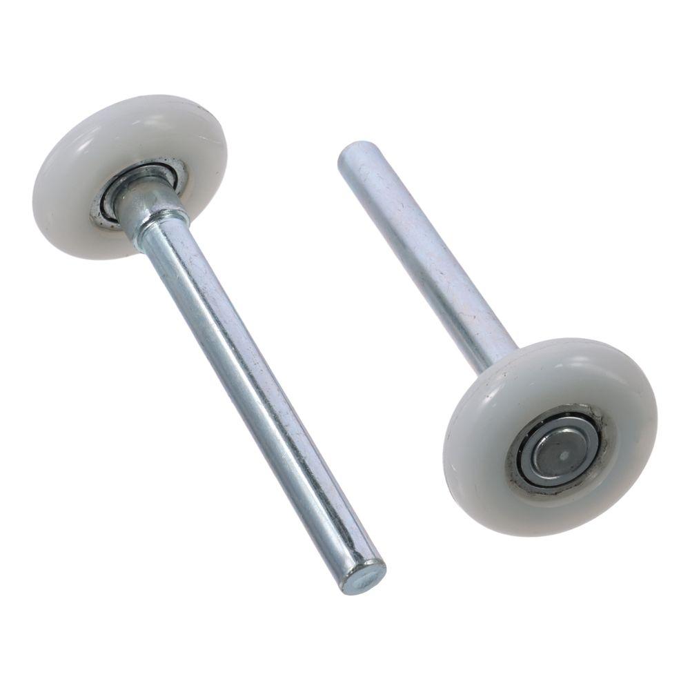 Galvanized Steel Door Wheels Nylon Sealing Shaft Roller Shutter Door Accessories  For Garage Door