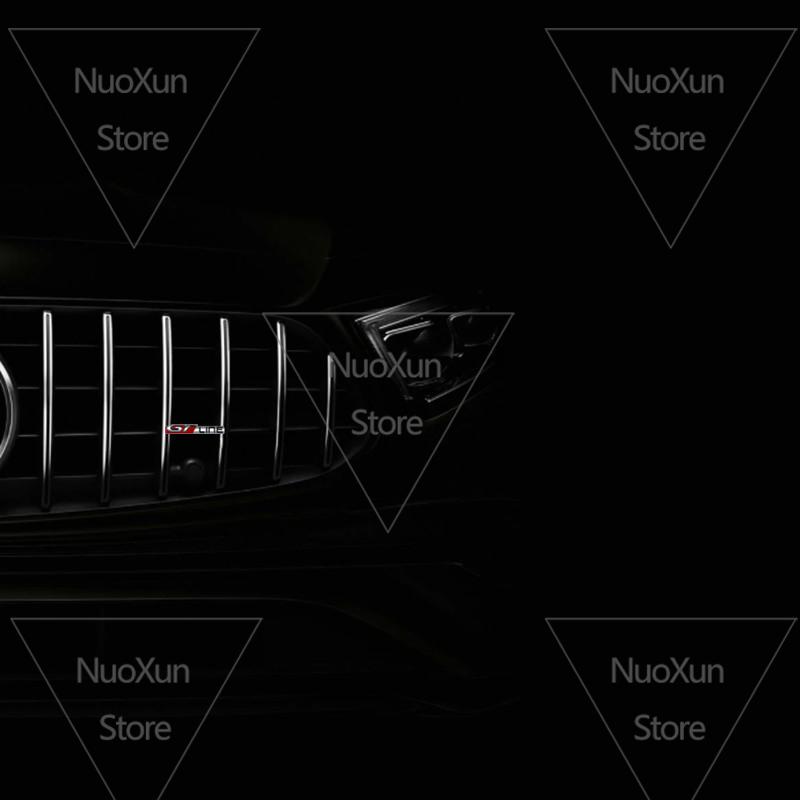 1x GT LINE Car Grille Badge Sticker For Citroen Peugeot 2008 208 3008 308 RCZr 206 207 Dacia Logo Metal Trunk Emblem Accessories ENH5