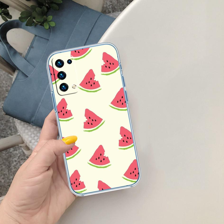 PP14 Cartoon Fruit Watermelon Phone Case for Motorola Moto G40 G04 G05 One Ace Action Fusion + Plus Hyper Macro Vision Zoom