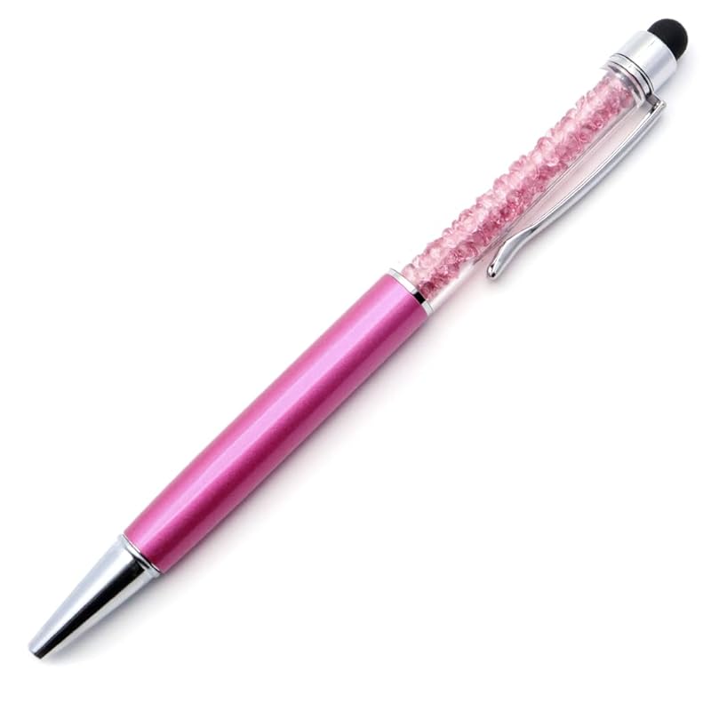 

[GOLD STONE] ballpoint pen Sparkling with crystal Thickness 1.0mm touch pen kirakira Purple II