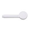 Rain Shower Head Simple Thicken Baking Process Handheld Shower Head with Ergonomic Handle for Bathroom White
