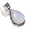 Natural Moonstone Gemstone 925 Sterling Silver Jewelry Pendant 1.97" ETC-14611