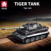 LeYi 66106 WWII Tiger I Tank Early Model Building Blocks for Boys.