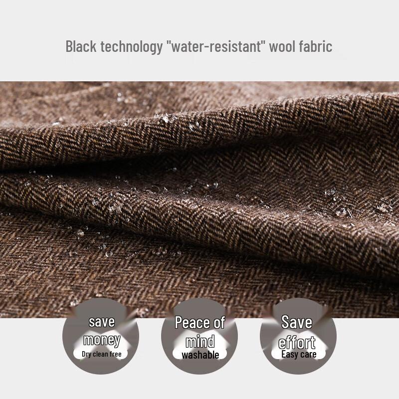 GOELIA Women's Winter Washable Wool Slim Fit Ankle Pants