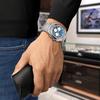 Specht&Sohne Men's Watches Top Brand Luxury Blue Fashion Wristwatch Japan VK63 Chronograph Quartz Male Colck 50M Waterproof AAA