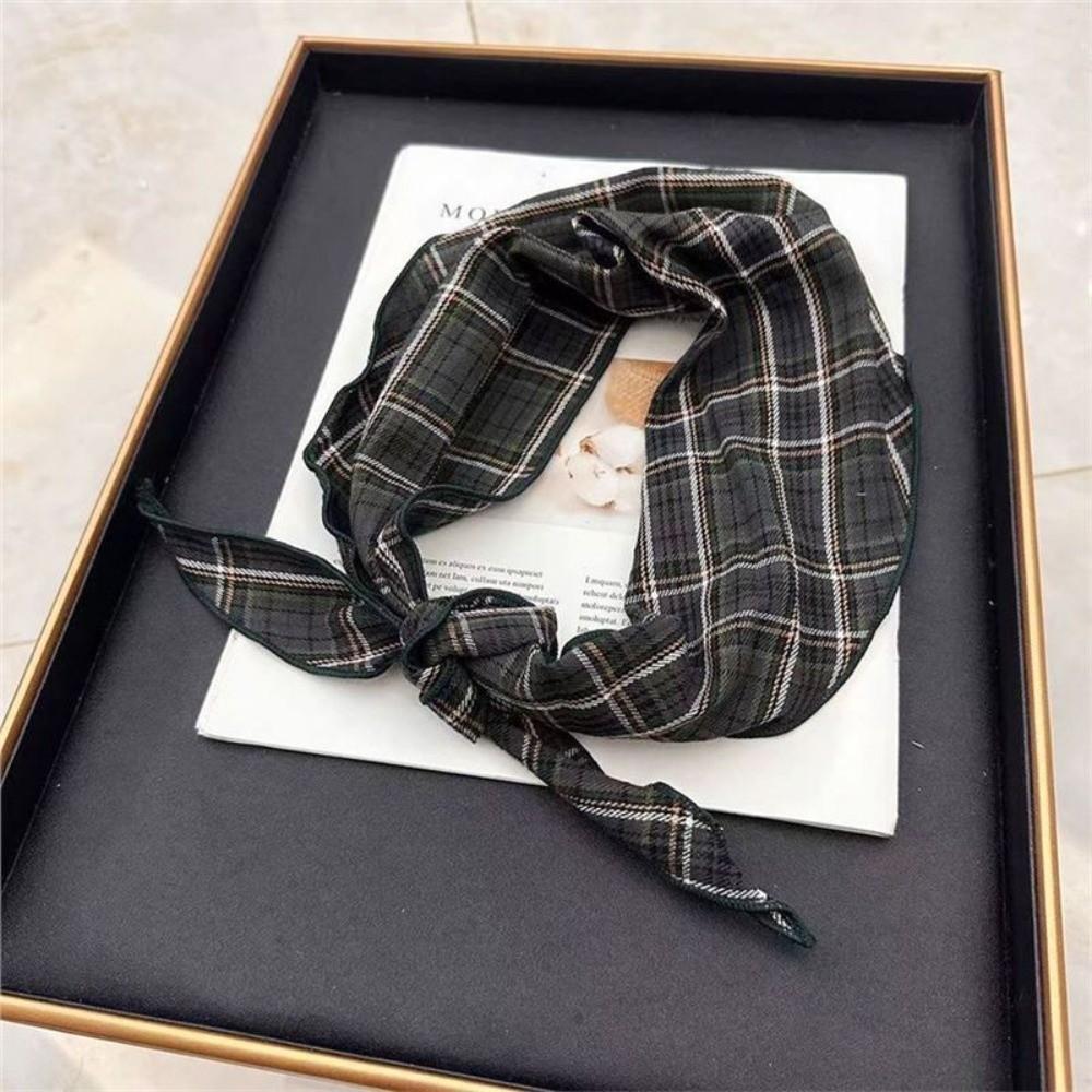 Simple Triangular Scarf Thermal Neck Warmer New Headscarf  for Women's Accessories