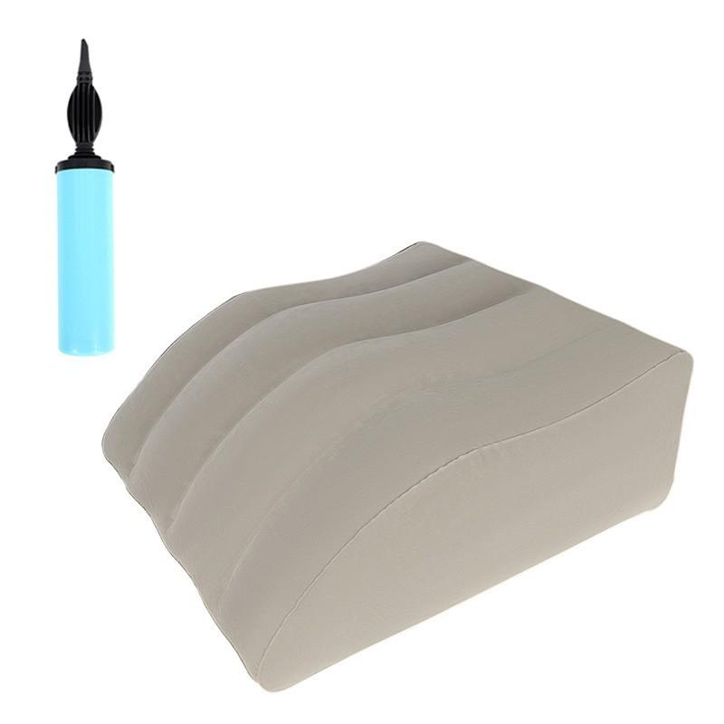 

Подушки для подъема ног, Надувные подушки для ног при отеках, Портативная клиновидная подушка для улучшения кровообращения и уменьшения отечности серый