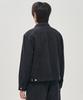 Prairie Washed Crop Trucker Jacket (Black)
