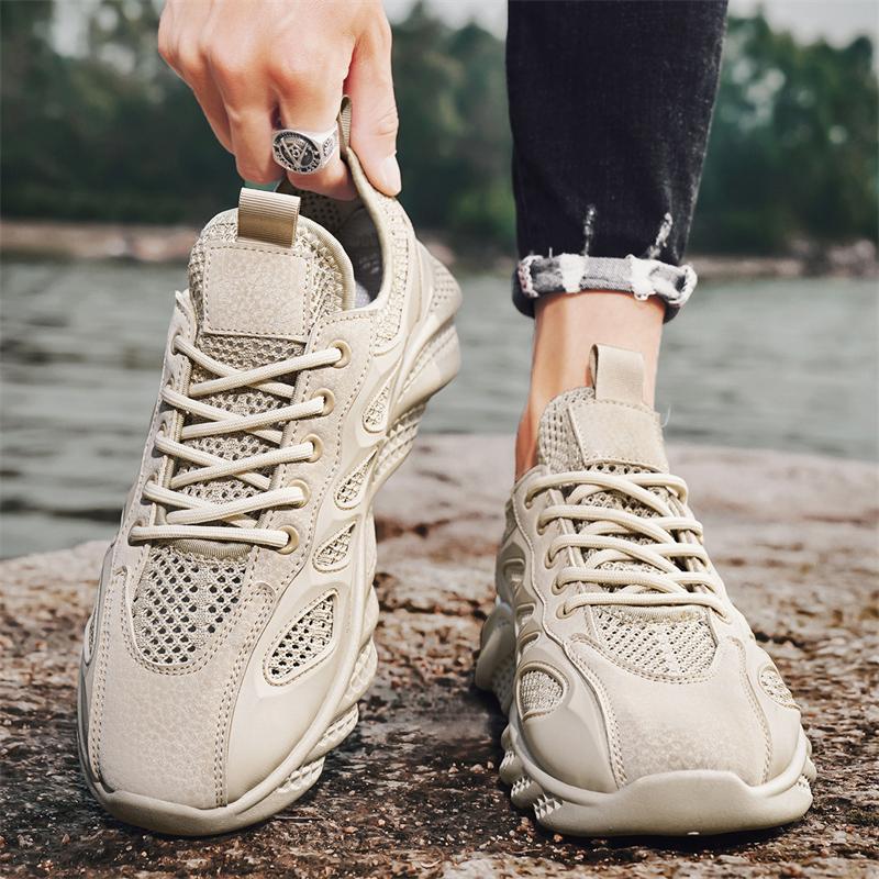 Fashion CYYTL Mesh Summer Sneakers Breathable Shoes For Men Casual Outdoor Running Tennis Luxury Platform Sports Hiking Designer Loafers