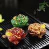 Color-Changing Ceramic Golden Toad Tea Pet