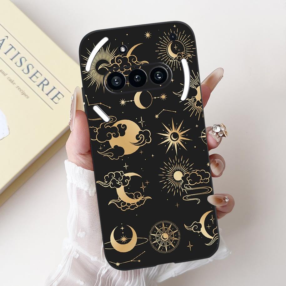 Para Funda Nothing Phone 3A A059 Lindo Dibujo Animado Panda Astronauta Silicona Suave Negro Mate Cubierta Para Nothing Phone3a Pro A059P Fundas