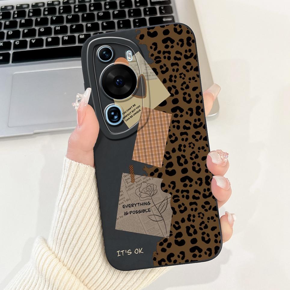 Cover For Huawei P60 Pro P60Art Case TPU 2024 Fashion Luxury Soft Silicone Phone Case For Huawei P60 Camera Protection Bumper