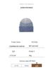 100% Wool Snowflake Pattern Knit Hat - Warm & Versatile for Women and Men