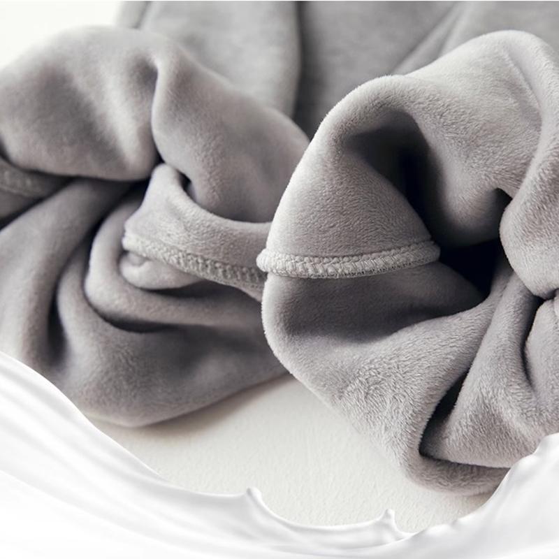 Pantaloni de damă căptușiți cu fleece, toamnă-iarnă, croială largă, îngroșați, casual, îmbrăcăminte exterioară caldă