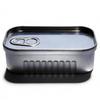 1Pcs Sardine Can Shaped Storage Tin Box Portable Tinplate Material Sealed Jar With Lid For Storing Small Items Household Goods