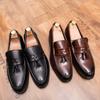 Hommes chaussures habillées chaussures pour hommes marque de luxe en cuir chaussures de mariage hommes Oxfords chaussures formelles homme