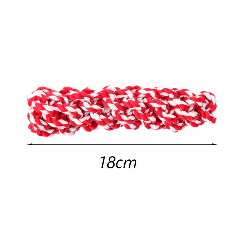 Puppy Dog Chew Toys Ropes Bite-resistant Molar Stick for Small Dogs Chihuahua French Bulldog Cleaning Teeth Toy Pet Accessories
