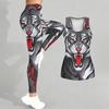 The Majestic Tiger Pattern Print Yoga Outfit for Women Fashion Workout Leggings Fitness Sports Casual Yoga Set Sports Suit