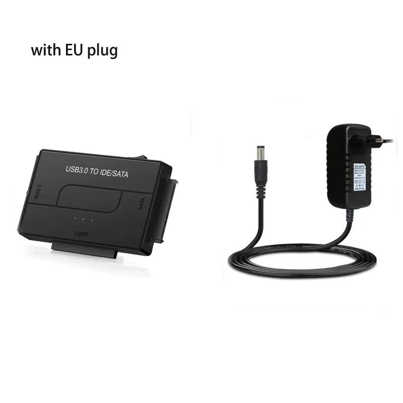 

Banggood USB 3.0 to IDE/SATA Converter Adapter Hard Drive Adapter Cable Converter Kit For 2.5 /3.5 SATA/IDEHDD/SSD Hard Drive