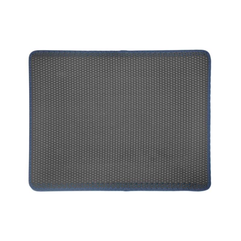 Waterproof Pet Cat Litter Mat EVA Double Layer Cat Litter Pad Anti Splash Cat Litter Mat Clean Pad