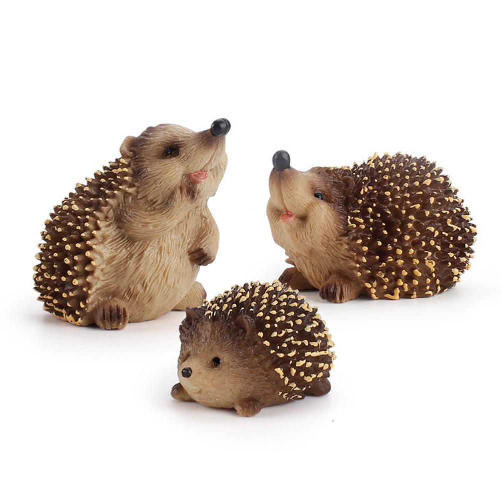 Hedgehog Figurine Toy Realistic Detailed Hedgehog Figures Toy Hedgehog Action Figures For School Projects Hedgehog Animals Toy