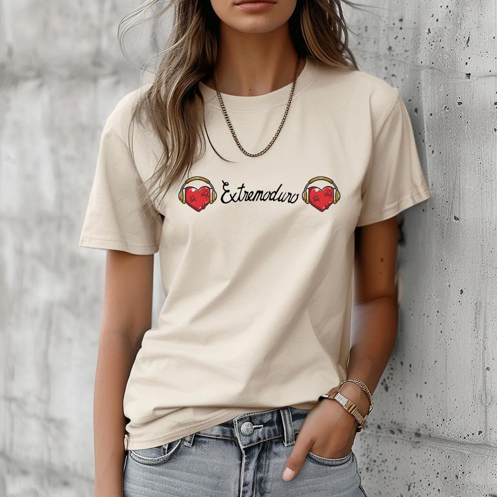 Extremoduro T Shirt Women Japanese Summer T-shirts Girl Graphic Comic Clothes