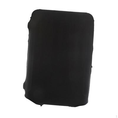 Black Luggage Protector with Elastic Band