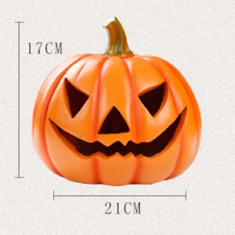Creative Halloween Pumpkin Decoration Opening Housewarming New Home Gifts Pumpkin Resin Crafts
