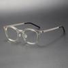 New Denmark Designer Acetate Titanium Optical Eyeglass frames Men Women Vintage Square Transparent Computer Glasses Frames