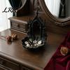 Decorative Storage Dish 3D Printed Gothic Arch Jewelry Tray, Medieval Church Style Trinket Small Item Container Dish, Vintage Tray for Rings Earrings