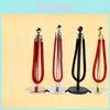 Hotel Queue Barrier With Red Hang Rope For Event Management And Lounge Decor