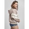 Sweatshirt - Urban Classics - Crinkle Batwing - Rose/blanc - 5XL - Manches longues