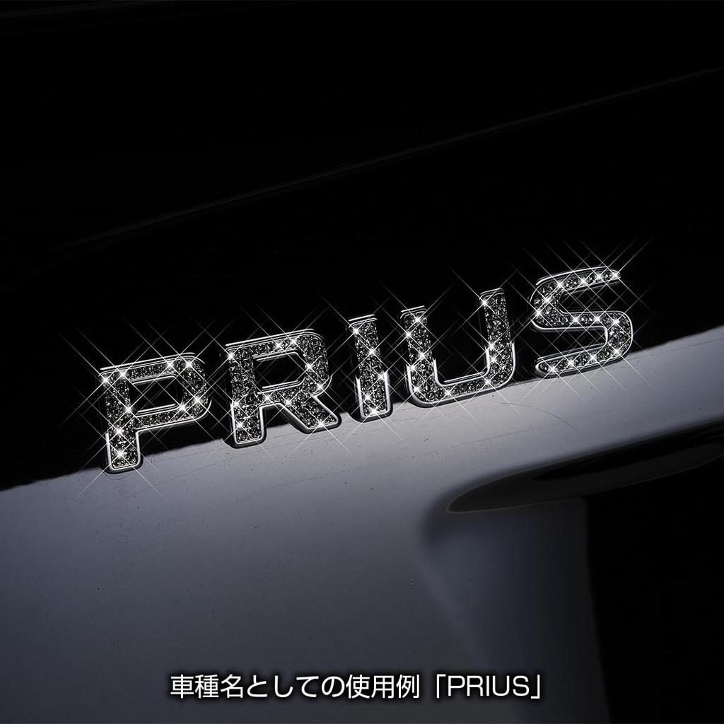 Garson DAD Jewelry Initial Emblem Crystal 3 SA726-01 SA726-01 D.A.D