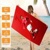 Fußballstar C-CR-O Strandtuch Schweiß- und Wasserabsorbierend Weich Bequem Fitnessstudio Sporttuch Schwimmbad Strandzubehör