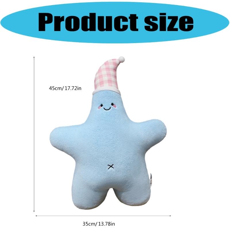 Soft Supportive Starfishes Cushion Relieves Body Fatigue Office Study Use Craft From PP Cotton Ensuring Durability