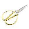 Three Loves, Opening Ribbon-Cutting Golden Dragon And Phoenix Scissors Wedding Home Festive Scissors Stainless Steel Handmade Diy Paper-Cutting