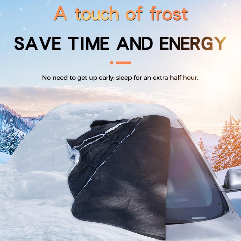 Car Windshield Winter Weather Shield: Anti-Freeze, Snow, and Sun Protection Cover
