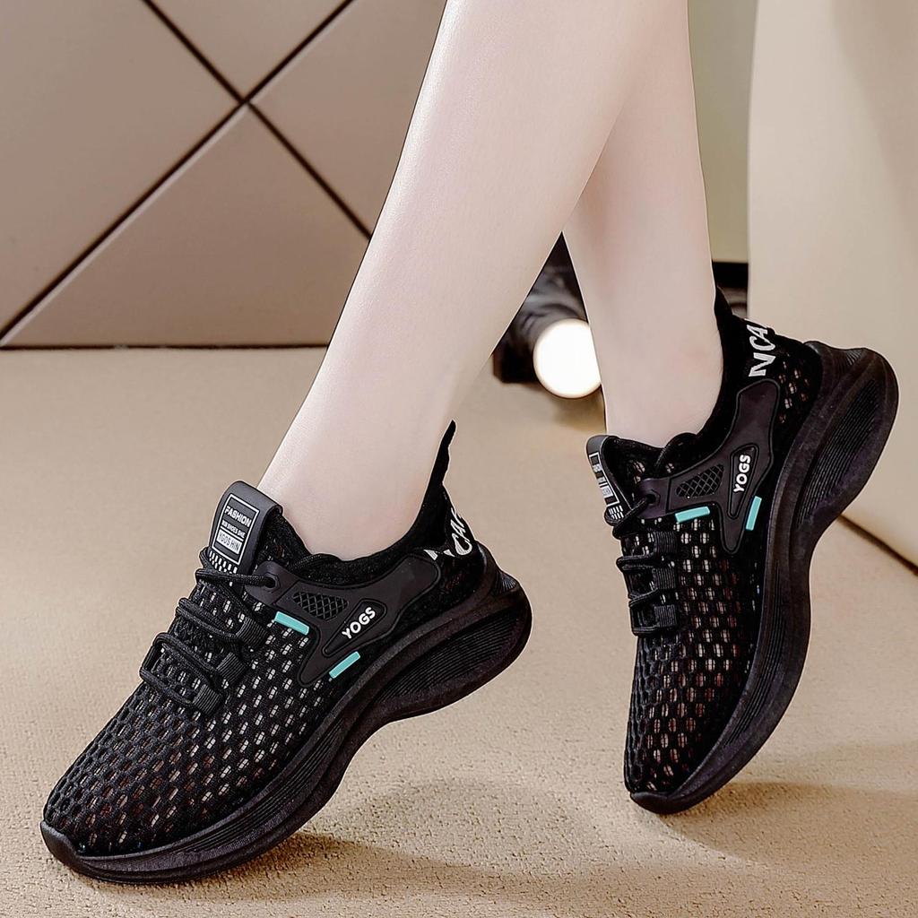 2026 Summer Women's Trendy Low-Top Mesh Running Shoes - Lightweight, Soft Sole, Breathable, Casual