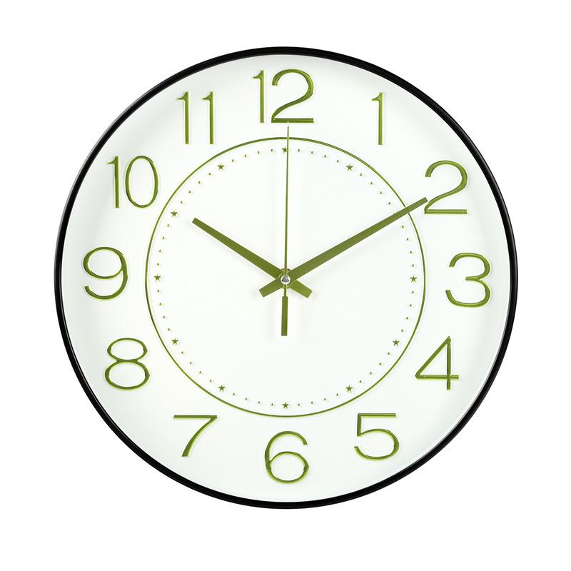 12-inch 30CM Coreable Quartz Clock Creative Nordic Clock Decoration Living Room Digital Wall Clock Wall Clock
