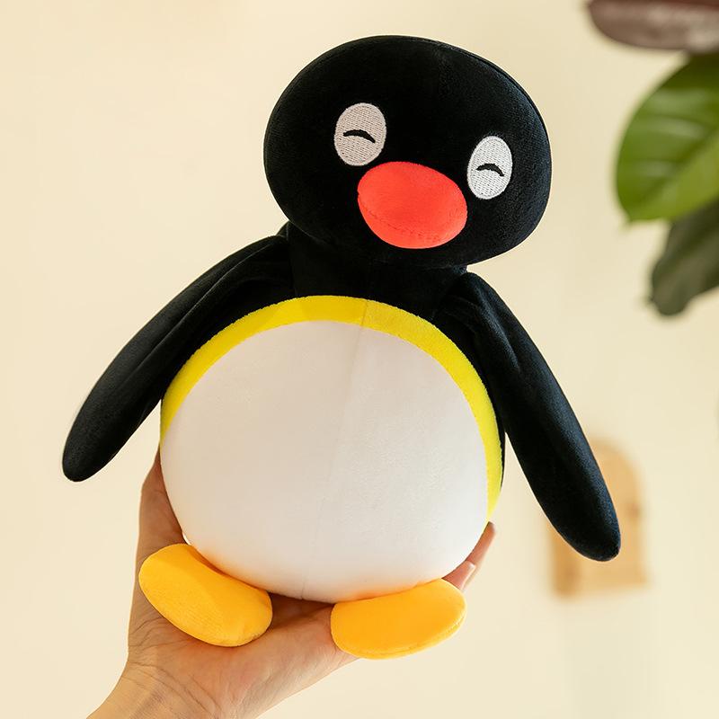 Anime Pinguin 30/40/50cm mit Fisch Plüschtiere Schlafbegleiter Komfortpuppen Kissen Raum Sofa Dekoration Kissen Festival Geschenk