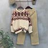 C S In The Room Anya Ykk Zipper fleeCe Corduroy Hidden bandIng pantS 3 ColorS