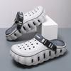 Summer New Style Men Anti-Slip Wearable Thick Bottom Sandals, Indoor Outdoor Sports Beach Shoes, Driving Eva Hole Shoes