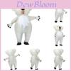 Urkomisches aufblasbares Koala-Kostüm für Erwachsene Lustiges Cosplay Halloween-Party-Outfit