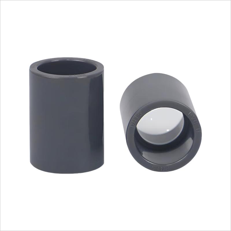 UPVC Industrial Grade Straight Pipe Connector