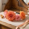 Anti-slip Hairband 3D Flowers Hair Hoop, Halloween Party Headband, Simulated Dance Headband Rose for Vacation Accessories Gift Comfortable
