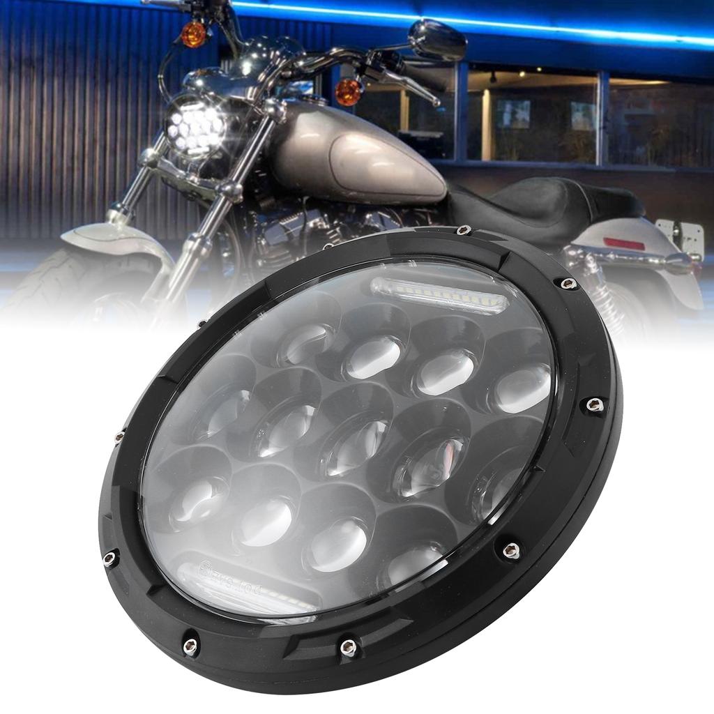 Faro a LED 7 pollici 75W 6500K Alta Luminosità Faro Efficiente Adatto per Jeep Wrangler